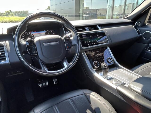 Land Rover RANGE ROVER SPORT P400e 404pk AWD HSE Dynamic | Gewrapped - Originele kleur Santorini Black | 22" SVR wielen |