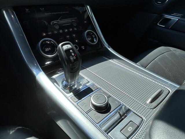 Land Rover RANGE ROVER SPORT P400e 404pk AWD HSE Dynamic | Gewrapped - Originele kleur Santorini Black | 22" SVR wielen |