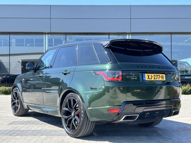 Land Rover RANGE ROVER SPORT P400e 404pk AWD HSE Dynamic | Gewrapped - Originele kleur Santorini Black | 22" SVR wielen |