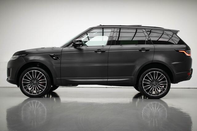 Land Rover RANGE ROVER SPORT P400e HSE Dynamic Stealth |Pano|Head Up|Luchtvering|Koelkast|TV/Entertainment schermen