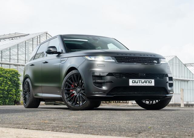 Land Rover RANGE ROVER SPORT P550e Autobiography | Santorini Black Satin - Stealth PPF | 23" inch SV | Trekhaak | Standkachel |