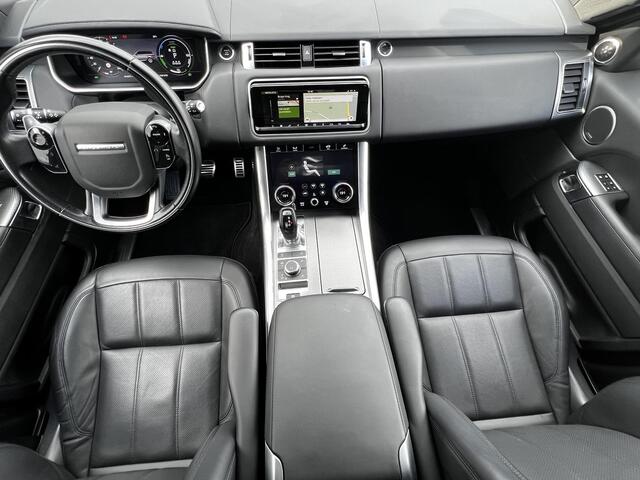 Land Rover RANGE ROVER SPORT P400e HSE Dynamic Stealth Automaat / Dealer onderhouden / 2.500 kg trekgewicht / EAER 39 km / Luchtvering / Camera 360° / HUD / 21" LM wielen /