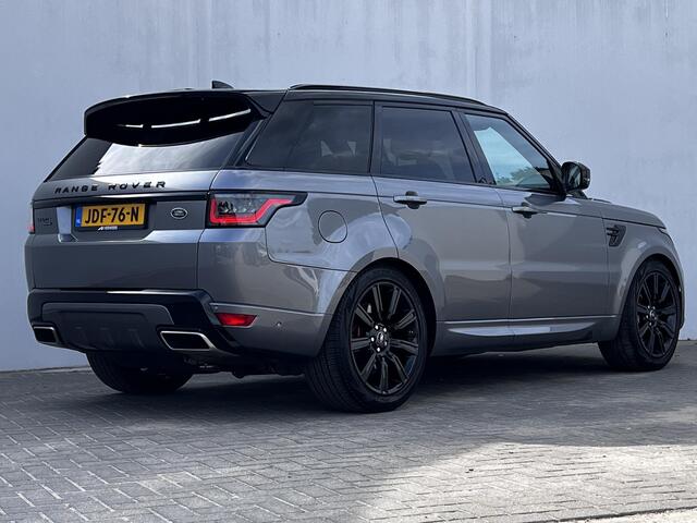 Land Rover RANGE ROVER SPORT P400e HSE Dynamic Stealth Automaat / Dealer onderhouden / 2.500 kg trekgewicht / EAER 39 km / Luchtvering / Camera 360° / HUD / 21" LM wielen /