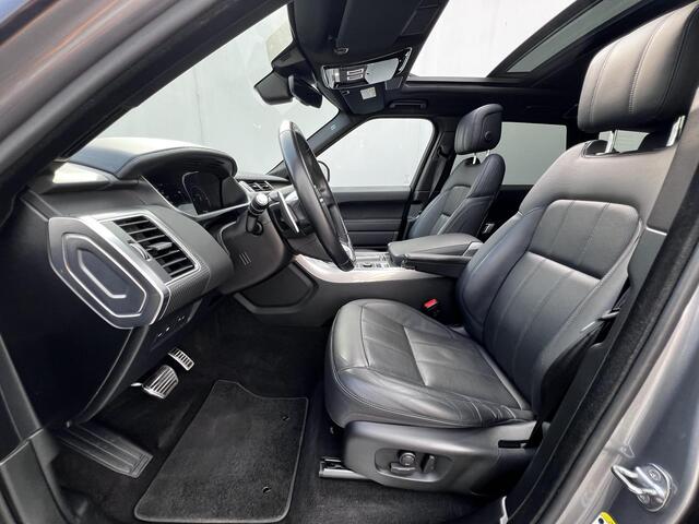 Land Rover RANGE ROVER SPORT P400e HSE Dynamic Stealth Automaat / Dealer onderhouden / 2.500 kg trekgewicht / EAER 39 km / Luchtvering / Camera 360° / HUD / 21" LM wielen /