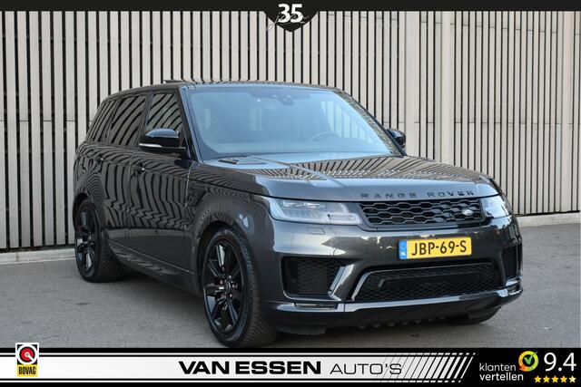 Land Rover RANGE ROVER SPORT 2.0 P400e Autobiography Dynamic Luchtvering Camera Pano Trekhaak Leder Memory 22.000KM!