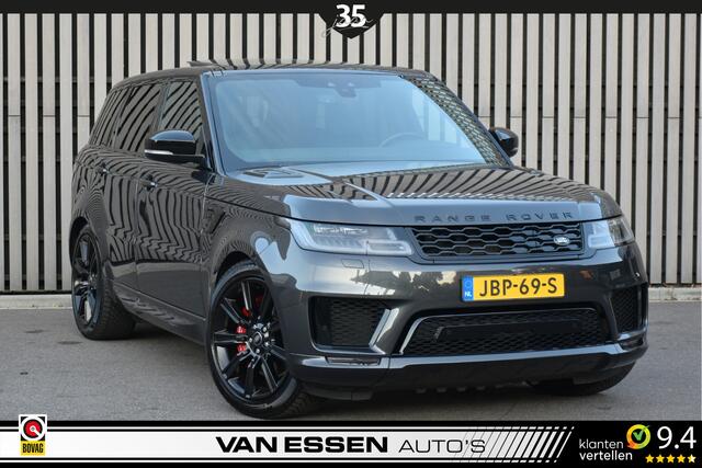 Land Rover RANGE ROVER SPORT 2.0 P400e Autobiography Dynamic Luchtvering Camera Pano Trekhaak Leder Memory 22.000KM!