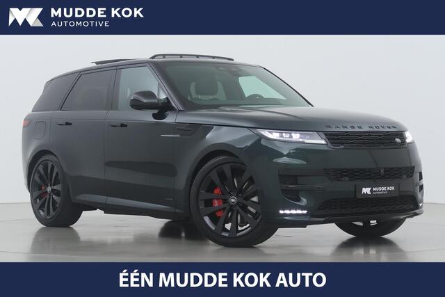 Land Rover RANGE ROVER SPORT 3.0 P550e Autobiography | British Racing Green | Black Pack | 23 Inch | Meridian 3D | Head-Up | Trekhaak