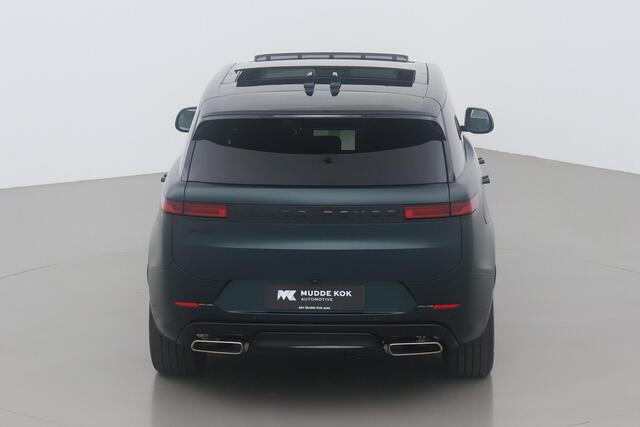 Land Rover RANGE ROVER SPORT 3.0 P460e Dynamic HSE | British Racing Green Satin | Black Pack | 23 Inch | Massage | Trekhak | Head-Up