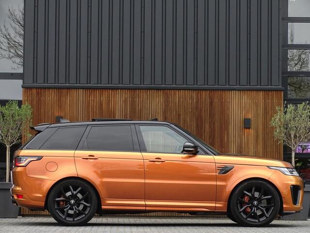 Land Rover RANGE ROVER SPORT 5.0 V8 576PK SC SVR SVO / Quicksilver RVS / Alcantara / carbon