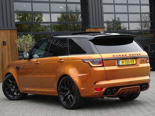 Land Rover RANGE ROVER SPORT 5.0 V8 576PK SC SVR SVO / Quicksilver RVS / Alcantara / carbon