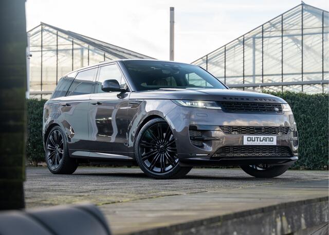 Land Rover RANGE ROVER SPORT P550e Autobiography | Nieuw Model 2026 | Enhanced Black Pack | Charente Grey | 23" inch | Trekhaak | Standkachel |