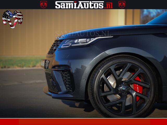 Land Rover RANGE ROVER SPORT Velar 5.0 V8 551PK SV Autobiography Dynamic Edition | HUD | 22 Wielen | TOP STAAT | BOM VOL | VOLLEDIG DEALER ONDERHOUDEN | BLACK OPS | KLEUR: SVO PREMIUM PALETTE BLACK | LUXE ZWARTE ALCANTARA HEMELBEKLEDING |