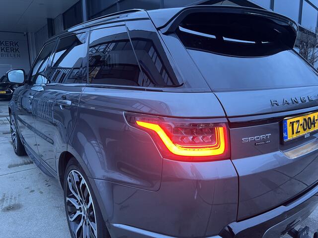 Land Rover RANGE ROVER SPORT 2.0 P400e HSE Dynamic | SCHUIF/KANTELDAK | LEDER | TREKHAAK | 360 CAMERA | HEAD-UP DISPLAY | CARPLAY/ANDROID | NAVI | LMV 21'' | ADAPTIVE CRUISE CONTROL | PDC V+A | CLIMATE CONTROL | STOELVERWARMING | KEYLESS | LED