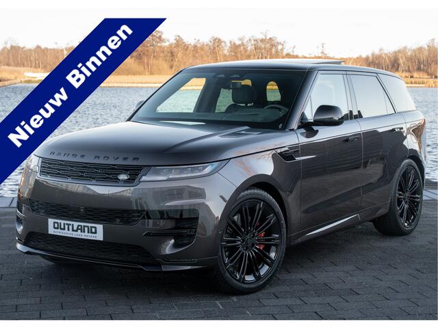 Land Rover RANGE ROVER SPORT P550e Autobiography | Nieuw Model 2026 | Enhanced Black Pack | Charente Grey | 23" inch | Trekhaak | Standkachel |