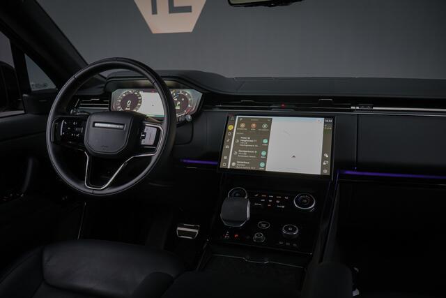 Land Rover RANGE ROVER SPORT P510e First Edition | ADAPTIVE CRUISE | STOELVERWARMING & VERKOELING | MASSAGE | CARBON INTERIEUR | 360 CAMERA | SUEDE HEMEL | TREKHAAK | SCHERMPJES MET NETFLIX | SPIEGELCAMERA |
