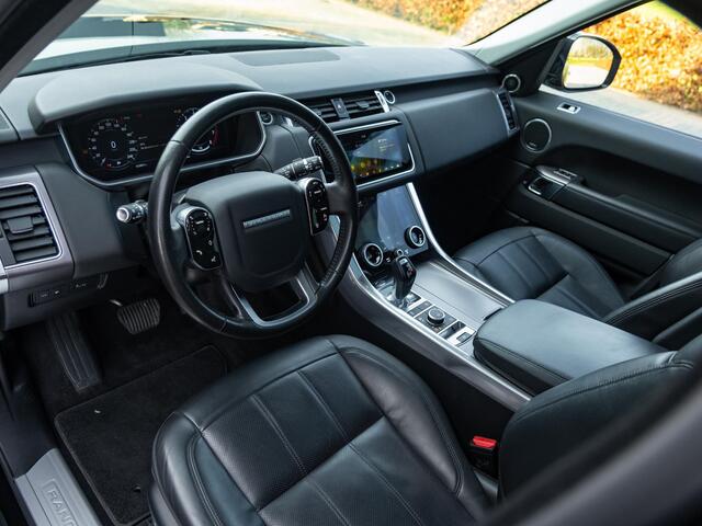 Land Rover RANGE ROVER SPORT P400e HSE Dynamic Stealth MY21 | Panodak | Meridian Surround | Volleder | Matrix LED | CarPlay | LaneAssist | Adap Cruise | Camera | Achterbank + Stuur verw | Luchtvering | Memory | Dakrails | Trekhaak | Etc.. JLR- dealer onderhouden