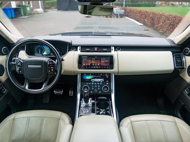 Land Rover RANGE ROVER SPORT P400 HSE Dynamic | 23" Urban LM | Volleder | Carbon pack | Carbon SVR motorkap | Uitlaatstyling SVR | CarPlay | LaneAssist | Stuurverw | Matrix Led | Etc..