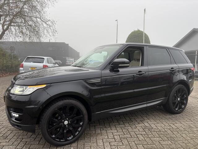 Land Rover RANGE ROVER SPORT 3.0 TDV6 Zwart 2017 Panodak 22"