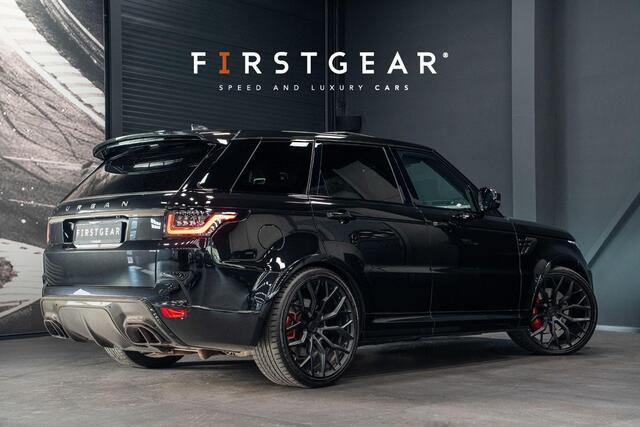 Land Rover RANGE ROVER SPORT 5.0 V8 SC SVR *URBAN / Meridian / Sport-uitlaat / Panorama / Carbon / Keyless*