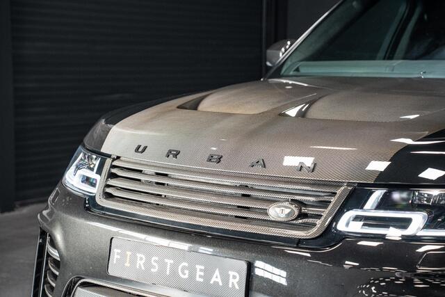 Land Rover RANGE ROVER SPORT 5.0 V8 SC SVR *URBAN / Meridian / Sport-uitlaat / Panorama / Carbon / Keyless*