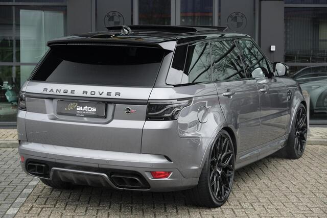 Land Rover RANGE ROVER SPORT P575 SVR 575pk Panoramadak *BTW* Carbon pakket Head-up Softclose 24" LMV Vossen