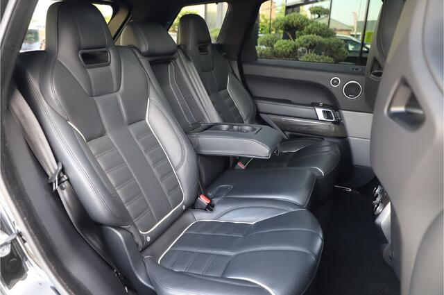 Land Rover RANGE ROVER SPORT 5.0 V8 Supercharged SVR | 550PK | Luchtvering | Keyless-go | Schaalstoelen | Carbon | Meridian 3D | Memory | 2017.
