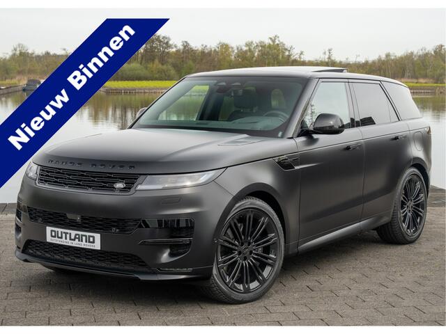 Land Rover RANGE ROVER SPORT P550e Autobiography | Santorini Black Stealth PPF - Ebony leder | Full Options |