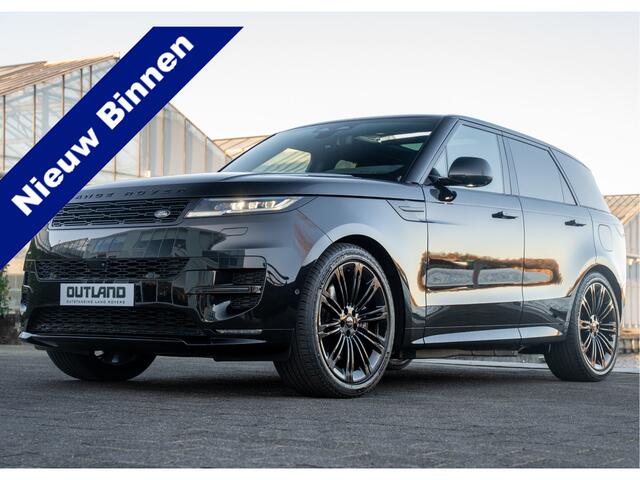Land Rover RANGE ROVER SPORT P550e Autobiography | Santorini Black - Ebony leder | NP. ¤ 165.459,- | Full Options | Rode remklauwen |
