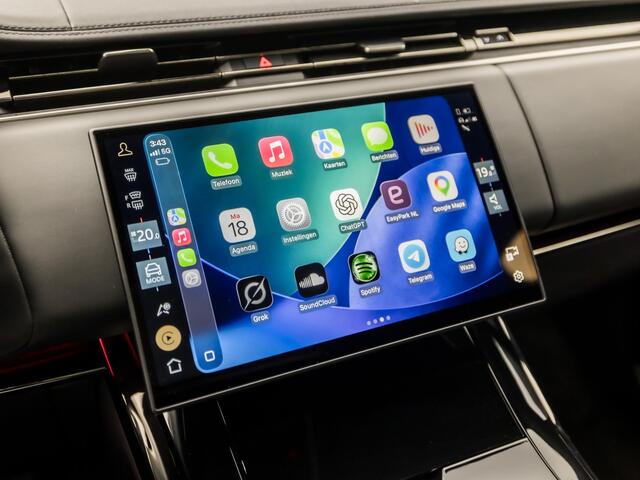 Land Rover RANGE ROVER SPORT 3.0 P460e Dynamic S PHEV 460Pk Automaat (PANORAMADAK, FACELIFT, LUCHTVERING, MERIDIAN, STOELVERWARMING ACHTER, APPLE CARPLAY, MEMORY SEATS, ADAPTIVE CRUISE, TREKHAAK, 360 CAMERA, NIEUWSTAAT)