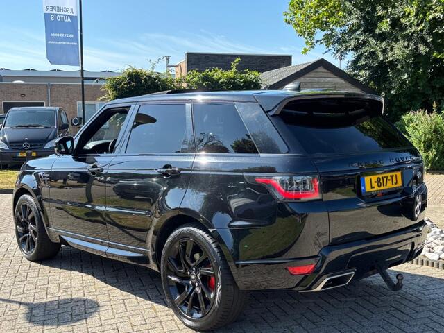 Land Rover RANGE ROVER SPORT 3.0 TDV6 HSE Dynamic Zwart 2018 143.000 KM Trekhaak