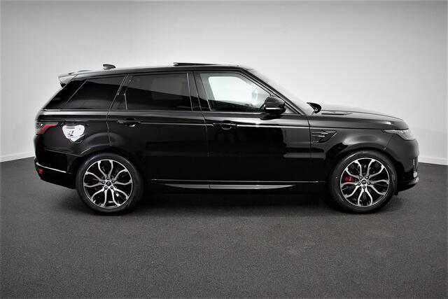 Land Rover RANGE ROVER SPORT P400e HSE Hybrid Dynamic Leder Schuif / kantel / Panorama dak Meridian sound system Camera Electrisch bedienbare achterklep Standkachel