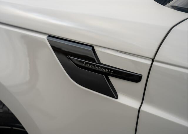 Land Rover RANGE ROVER SPORT P550e Autobiography | VERWACHT | Borasco Grey | Full Options | Enhanced Black Pack | Zwarte remklauwen |