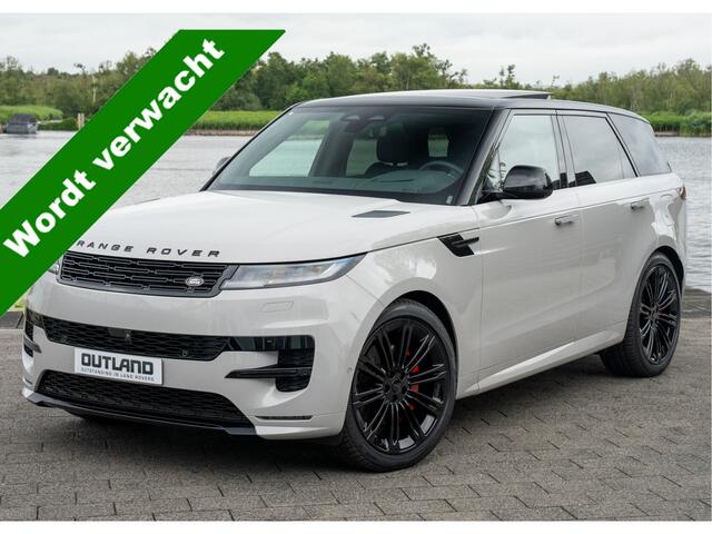Land Rover RANGE ROVER SPORT P550e Autobiography | VERWACHT | Borasco Grey | Full Options | Enhanced Black Pack | Rode remklauwen |