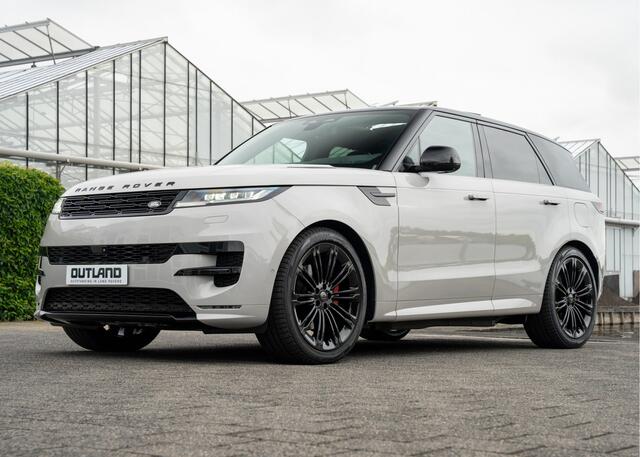Land Rover RANGE ROVER SPORT P550e Autobiography | VERWACHT | Borasco Grey | Full Options | Enhanced Black Pack | Rode remklauwen |