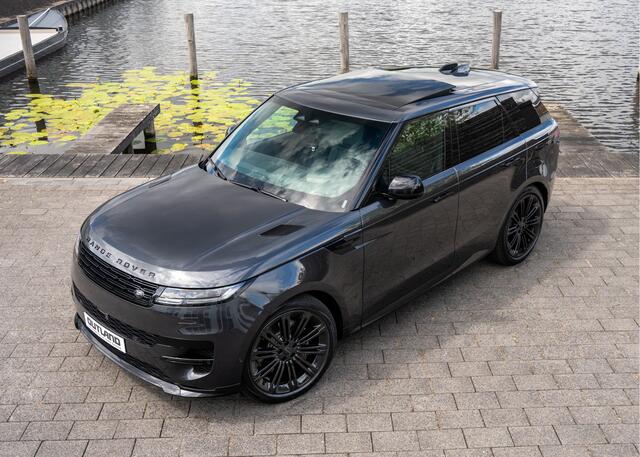 Land Rover RANGE ROVER SPORT P550e Autobiography | VERWACHT | Carpathian Grey | Caraway leder | Full Options | Enhanced Black Pack |