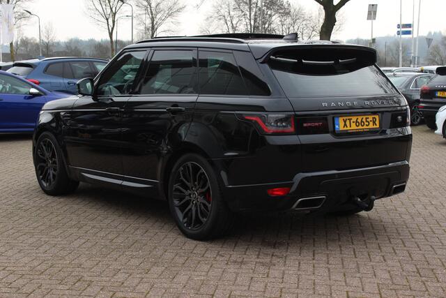 Land Rover RANGE ROVER SPORT 2.0 P400e HSE Dynamic / Trekhaak / Panoramadak / Camera / Luchtvering / Keyless / 21'' / Matrix LED / Stoelventilatie+Verwarming / DAB / Dodehoek / Luxe Leder