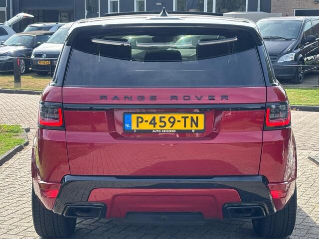 Land Rover RANGE ROVER SPORT 3.0 SDV6 HSE 2019 Panorama Rood / Zwart VOL