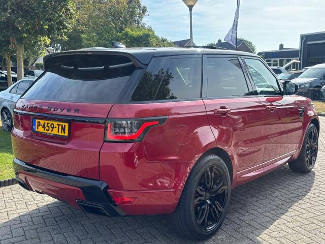 Land Rover RANGE ROVER SPORT 3.0 SDV6 HSE 2019 Panorama Rood / Zwart VOL