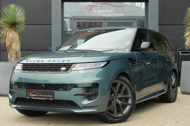 Land Rover RANGE ROVER SPORT 3.0 P440e Dynamic HSE | PHEV | PANO | Meridian | 360 | HUD | Land Rover Range Rover Sport P440e Dynamic HSE 441 PK Plug-in Hybrid met 3.0 zescilinder benzinemotor en 8-traps automatische transmissie, voorzien van een luxe lederen interieur, elektrisch