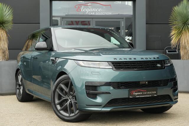 Land Rover RANGE ROVER SPORT 3.0 P440e Dynamic HSE | PHEV | PANO | Meridian | 360 | HUD | Land Rover Range Rover Sport P440e Dynamic HSE 441 PK Plug-in Hybrid met 3.0 zescilinder benzinemotor en 8-traps automatische transmissie, voorzien van een luxe lederen interieur, elektrisch