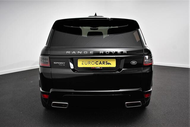 Land Rover RANGE ROVER SPORT P400e HSE Hybrid Dynamic Leder Schuif / kantel / Panorama dak Meridian sound system Camera Electrisch bedienbare achterklep Standkachel