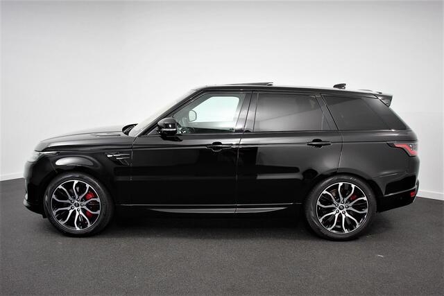 Land Rover RANGE ROVER SPORT P400e HSE Hybrid Dynamic Leder Schuif / kantel / Panorama dak Meridian sound system Camera Electrisch bedienbare achterklep Standkachel
