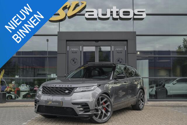 Land Rover Velar Range Rover D300 V6 300pk R-dynamic Grijs kenteken Panoramadak Medidian 22" LMV SVR