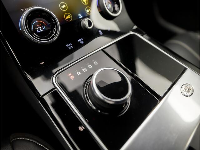 Land Rover Velar Range Rover 2.0 P250 Turbo AWD R-Dynamic 251Pk Automaat (APPLE CARPLAY, GROOT NAVI, MEMORY SEATS, LEDER, CAMERA, ZWART HEMEL, ELEK ACHTERKLEP, GETINT GLAS, NIEUWSTAAT)