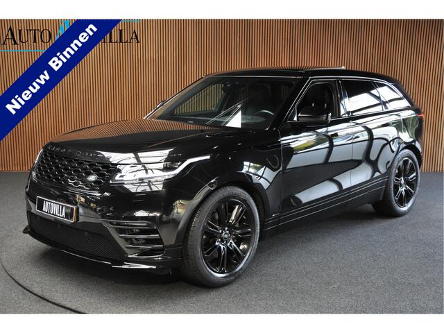 Land Rover Velar Range Rover 2.0 P300 Turbo AWD R-Dynamic SE Navi Leer Panoramadak PDC Meridian soundsysteem lektr. bedienbaar achterklep Climate Zwart hemelbekleding LM velgen