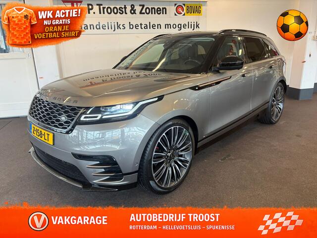 Land Rover Velar Range Rover 2.0 P300 Turbo AWD R-Dynamic HSE | Panoramadak | Luchtvering | 360 Camera | Memory seats | Adaptief onderstel | Stoel+Stuurverwarming | Meridian audio | 22''INCH LM | Lane assist | Cruise control | Climate control