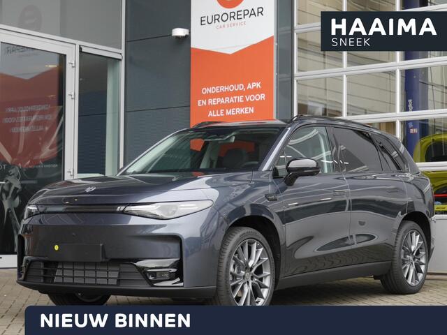 Leapmotor C10 REEV Design 28.4 kWh | Nieuwe auto | Gecombineerde actieradius WLTP 974km | 1500 kg Trekgewicht | Diverse kleuren leverbaar | Full options | Stuurverwarming | Stoelverwarming en koeling | Elektrisch verstelbare voorstoelen | Navigatie | Keyless entry & st