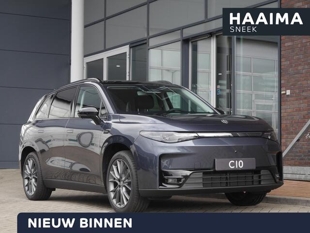 Leapmotor C10 Design Pro 69.9 kWh | Nieuwe auto | Wltp 510km | 299 PK | Stuur verwarming | Stoel verwarming en ventilatie | 1500 kg trekgewicht | Panorama dak | Zeer veel ruimte