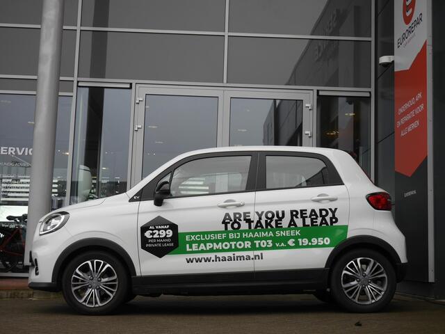 Leapmotor T03 Design 37.3 kWh | Demo | Dodehoek detectie | Lichtmetalen velgen | Camera | Panoramadak | Adaptive cruise control