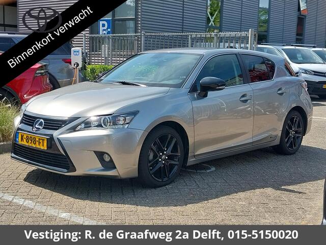 Lexus CT 200h F-Sport Edition | Navigatie | Half Leder | Camera |